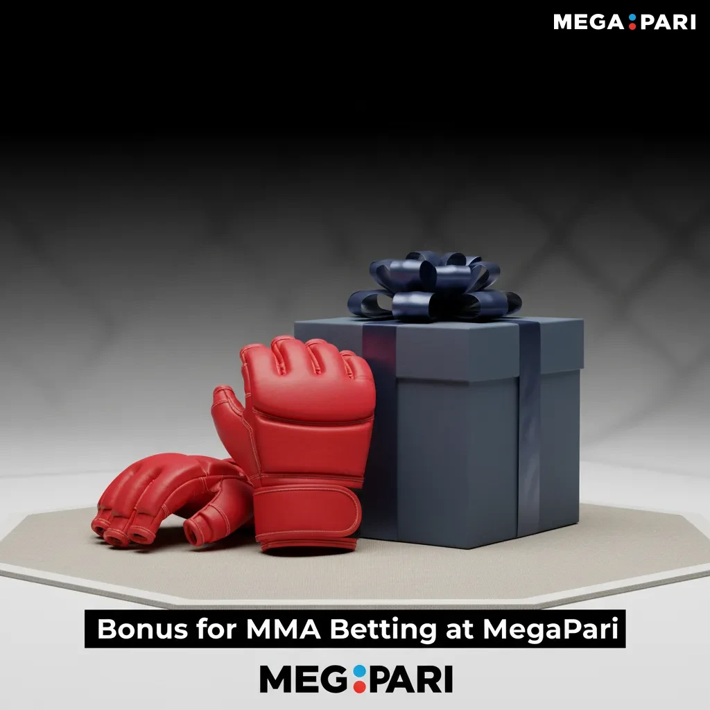 MegaPari MMA bonus for Kenya: 100% first deposit; 3+ leg acca rollover; MMA bets count pre-match and live. Terms apply.