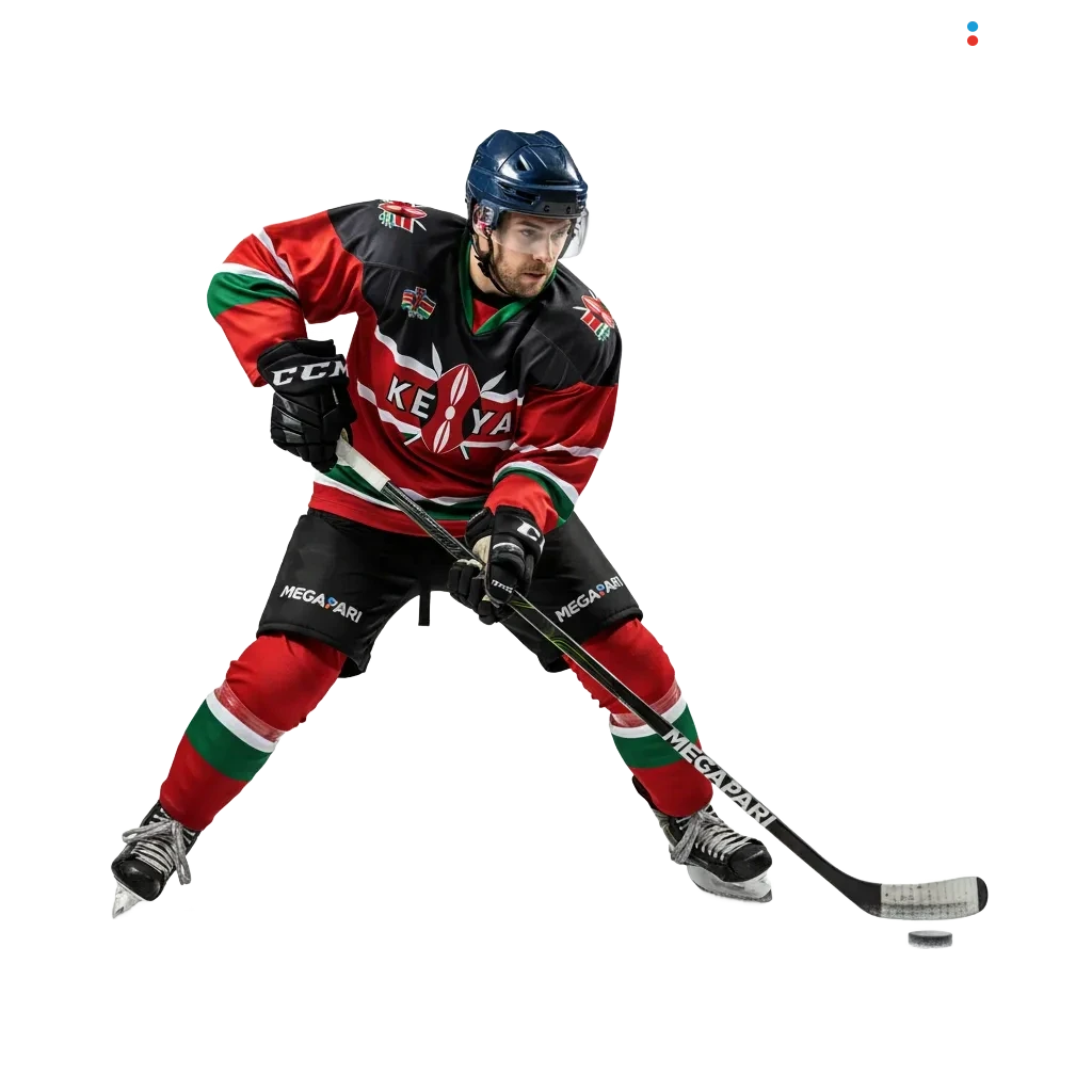 MegaPari Ice Hockey betting in Kenya: live odds, cash out, mobile/desktop, 100% bonus up to KES 15,000. 18+. Terms apply.