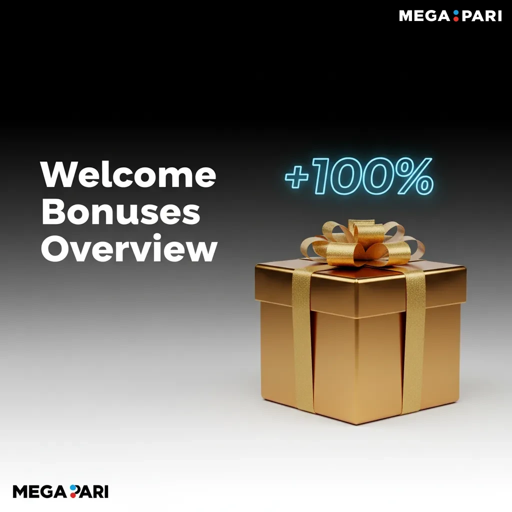 Table of MegaPari welcome bonuses: 1st-4th deposits, 100-25% match, max KES amounts, 30-45 FS, 35x wagering, 100 KES min.