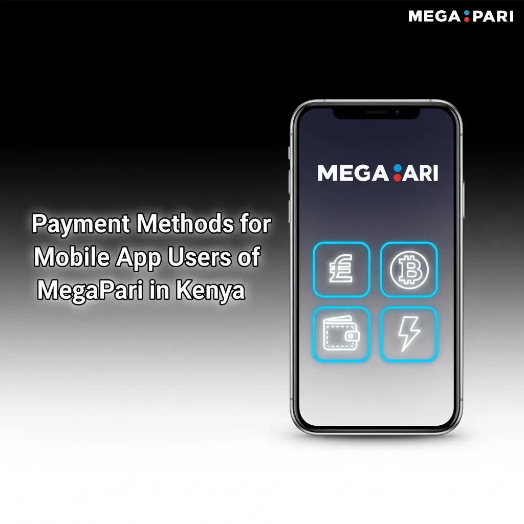 MegaPari Kenya app payments: Visa/Mastercard, Skrill, Neteller, Jeton, AstroPay, bank transfer, BTC/ETH/LTC; KES 150–250k.