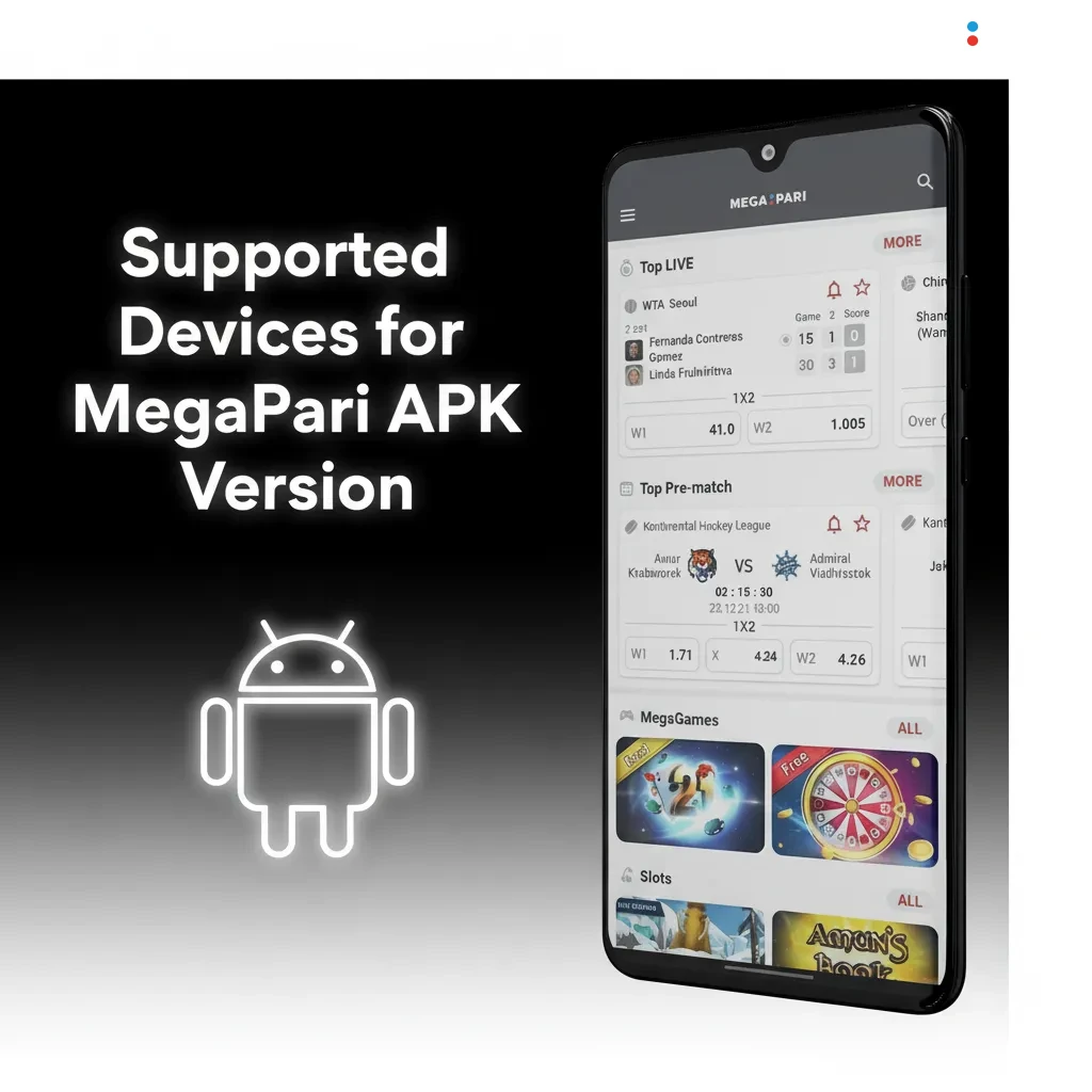 MegaPari APK supported Android phones in Kenya: Samsung, Sony, Huawei, Google, OnePlus, Oppo, Xiaomi, Poco; Android 8+.